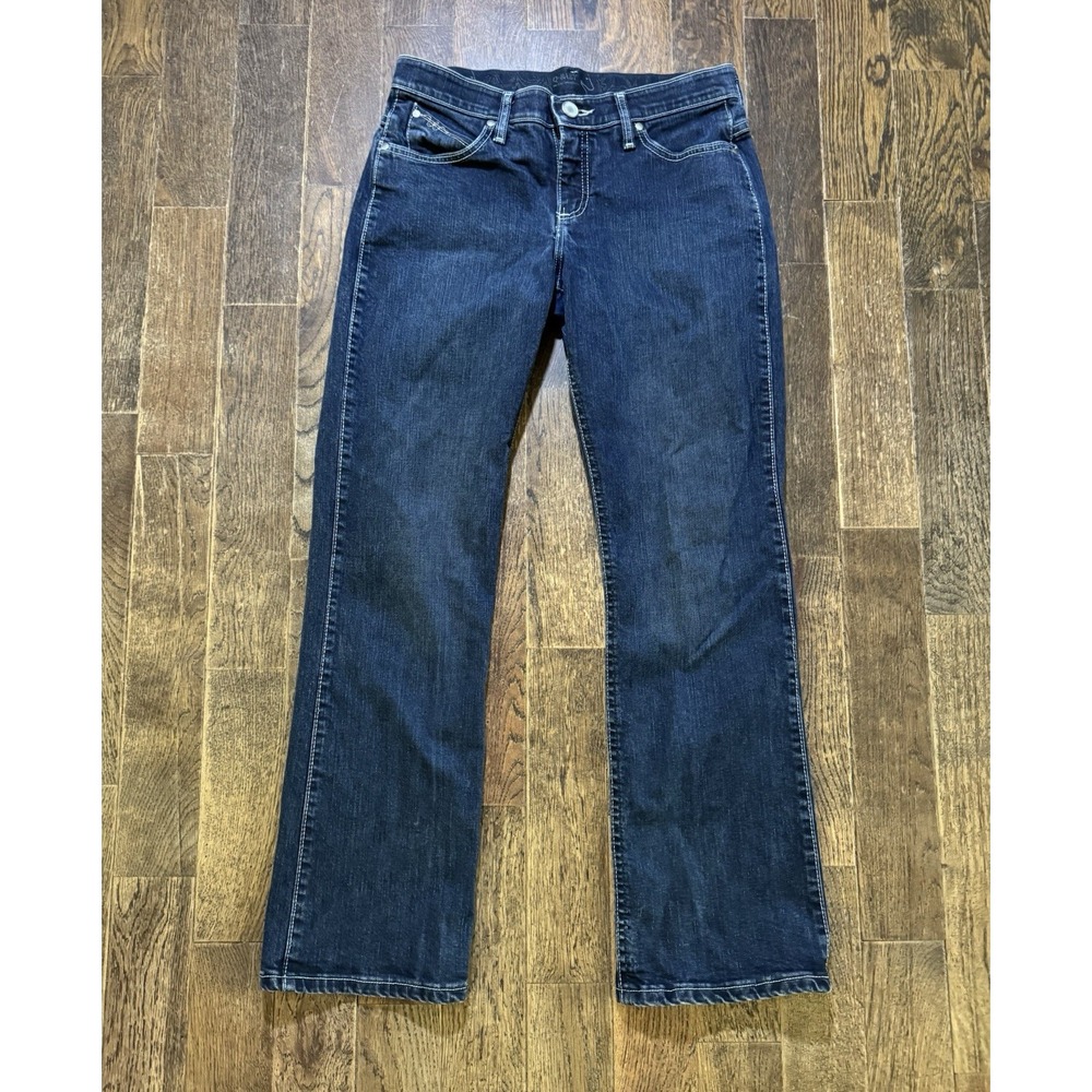 Wrangler Q-Baby Blue Jeans Women's Size 5/6 x 30 No Gap Waistband WRQ20AU
